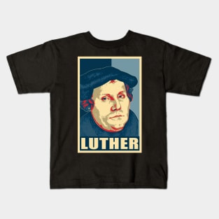 Martin Luther Propaganda Pop Art Kids T-Shirt